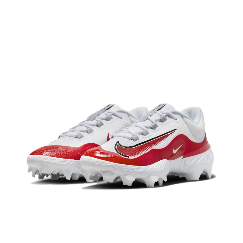 Nike Alpha Huarache Elite 4 Low Mcs 'White University Red'-2