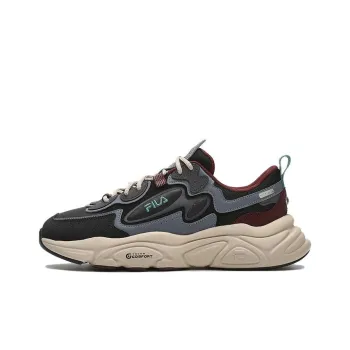 FILA Mars 1S LowTop Running Shoes 'Black Grey Red'