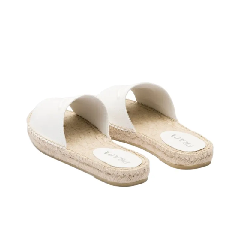 PRADA Slide Slippers Women's White-4