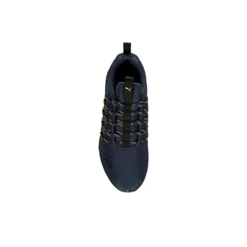 PUMA Axelion Wear resistant And Lightweight Mid Top Running Shoes Men's Blue-3