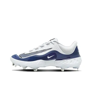 Nike Cleats Alpha Huarache Elite 4 Low 'White Blue'