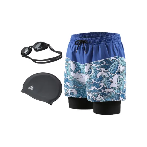 PEAK Swimming Sets Polyester Beach Hot Spring Swimming Pool Men's