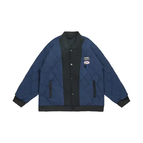 WAYNEXZAVIER Puffer Jackets Men Blue