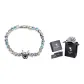Taurus (Navy Blue White Zircon)