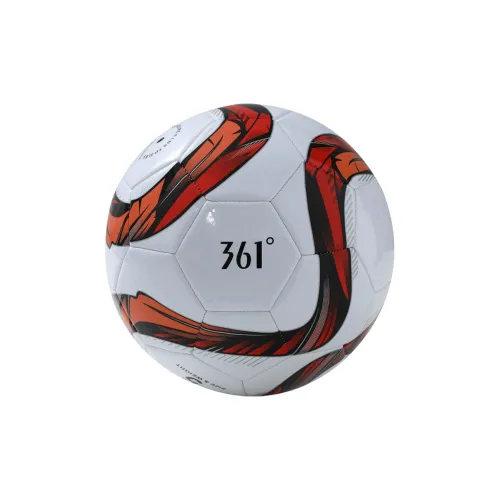 361° Size 5 Ball Soccer PVC Machine Stitched Soccer Ball Unisex Red White