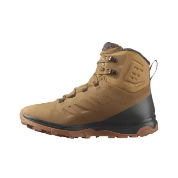 SALOMON Wear resistant And Lightweight High Top Outdoor Shoes Men's Brown