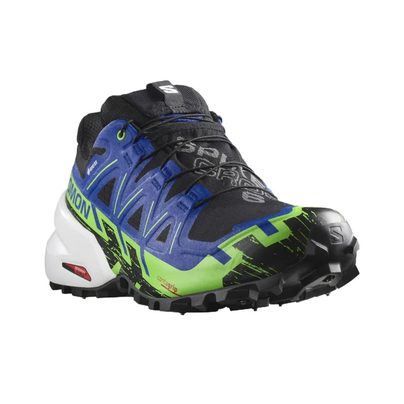SALOMON Spikecross 6 GORE-TEX 'Black Surf The Web'-2