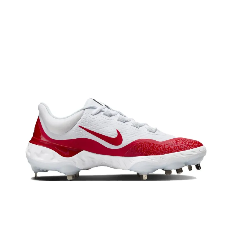 Nike Alpha Huarache Elite 4 Low 'White University Red'-1