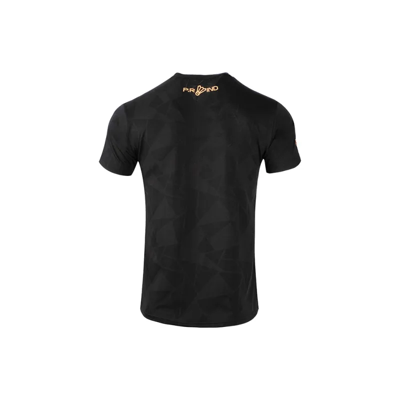 P.R IND Badminton Sports Top Black-3