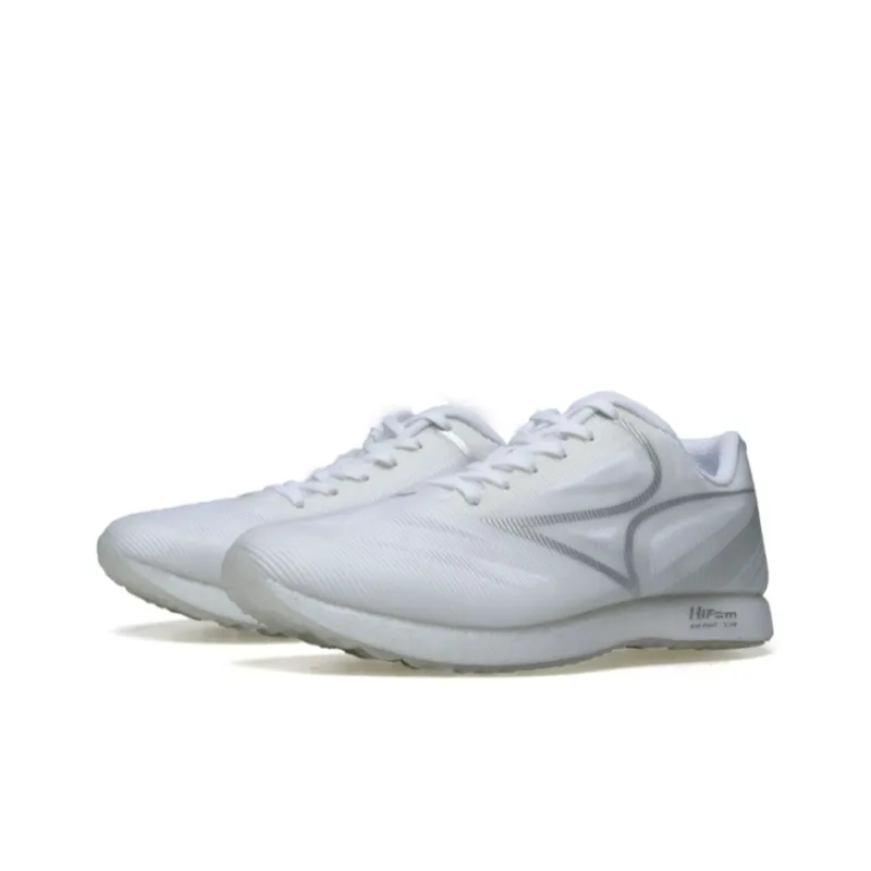 HEALTH Cushioning Abrasion Resistant Breathable Coverage Low Top Running Shoes Unisex Elegant White-2