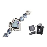 Lion (Deep Blue White Zircon)