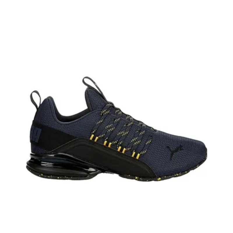 PUMA Axelion Wear resistant And Lightweight Mid Top Running Shoes Men's Blue-1