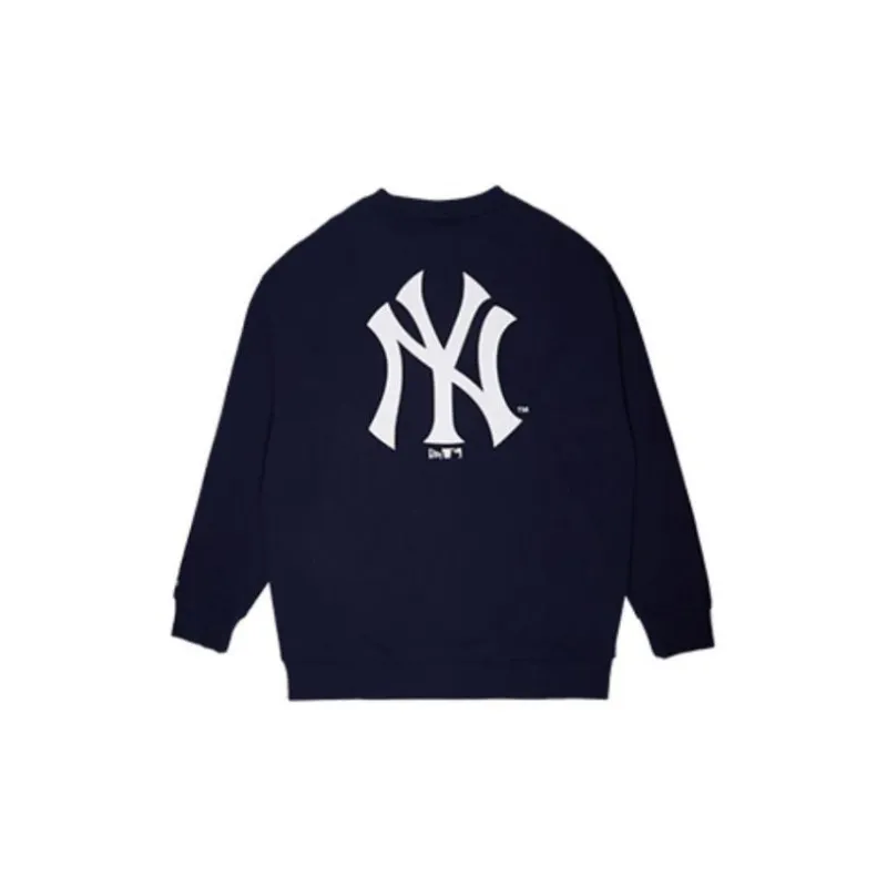 New Era Sweatshirt Unisex Navy Blue-1