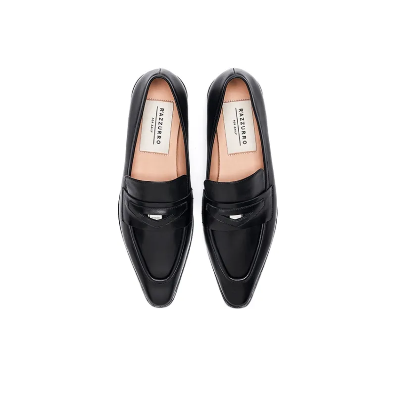 R'AZZURRO Casual Single Shoes Women's Mysterious Black-2