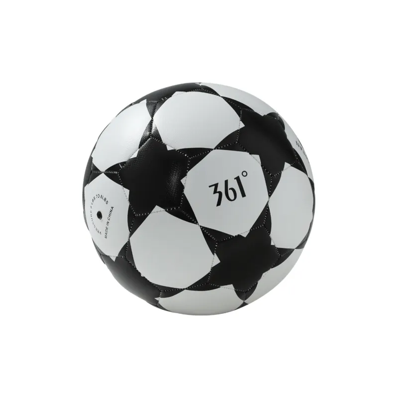 361° Size 5 Ball Soccer TPU Machine Stitched Soccer Ball Unisex Black White-3