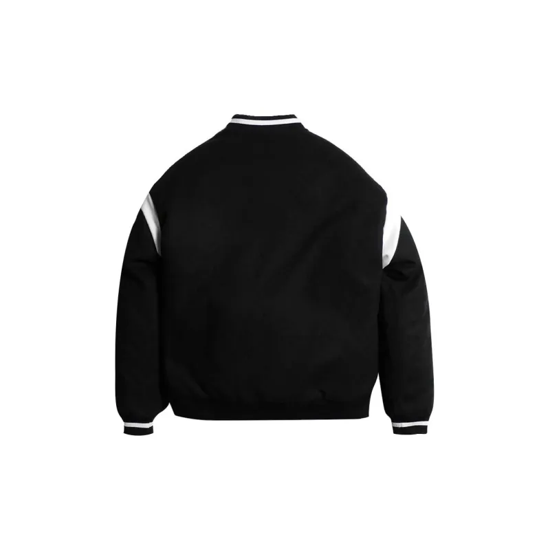 MIRACLE KILL Baseball Jacket Unisex Black-1