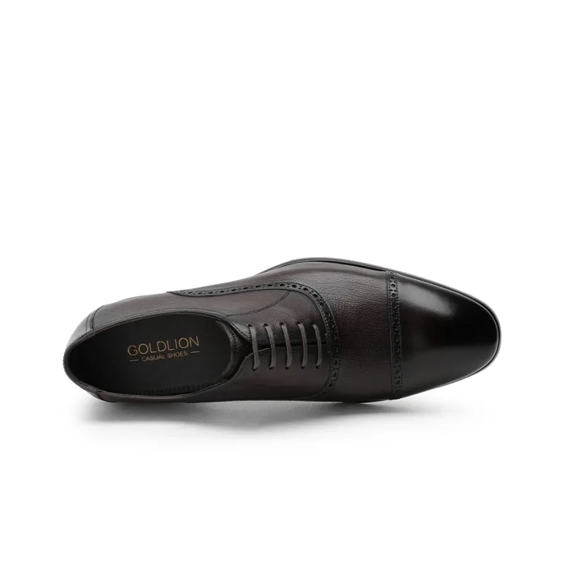 GOLDLION Dress Shoes Men's Brown-2