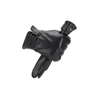 JAGUAR Sheepskin Genuine Leather Glove Men's