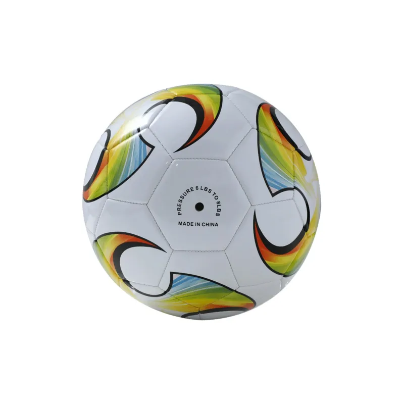 361° Size 5 Soccer PVC Machine Stitched Soccer Ball Unisex Red Green White-4
