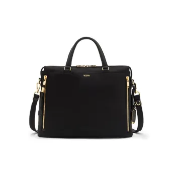 TUMI Voyageur Nylon Briefcase Shoulder Bag Crossbody Bag Handbag Men's Black