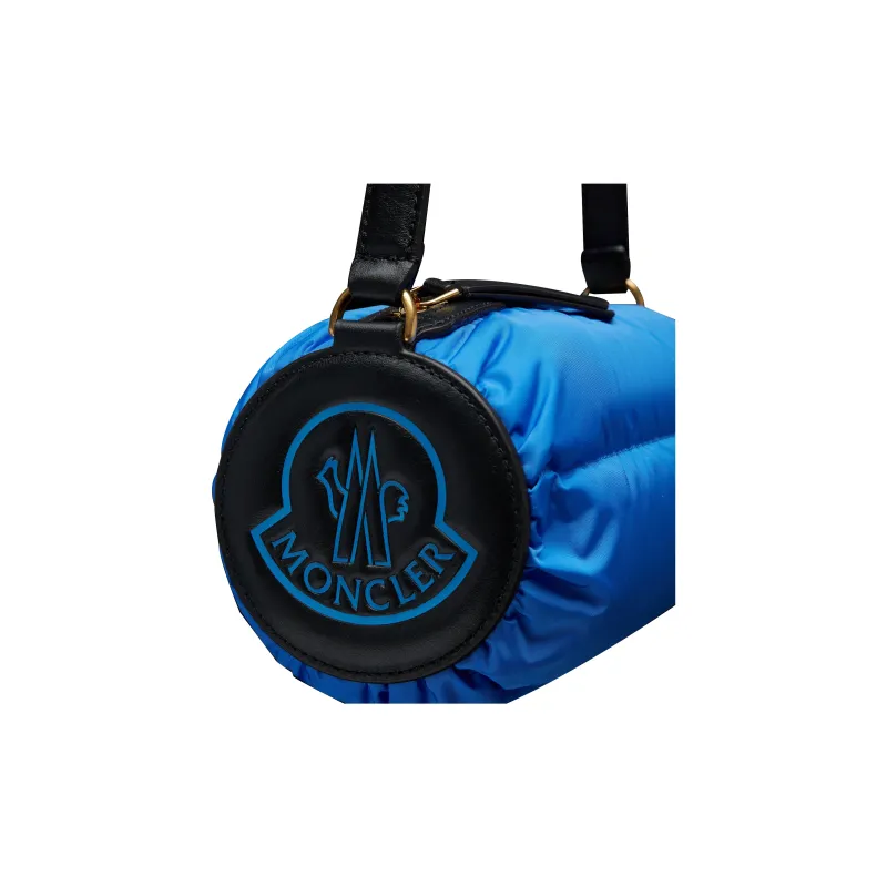 Moncler Nylon Fabric Down Jacket Bag Shoulder Bag Crossbody Bag Women's Blue-4