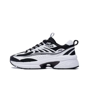 LiNing Comet Wear resistant And Lightweight Low Top Casual Shoes Women's White Black