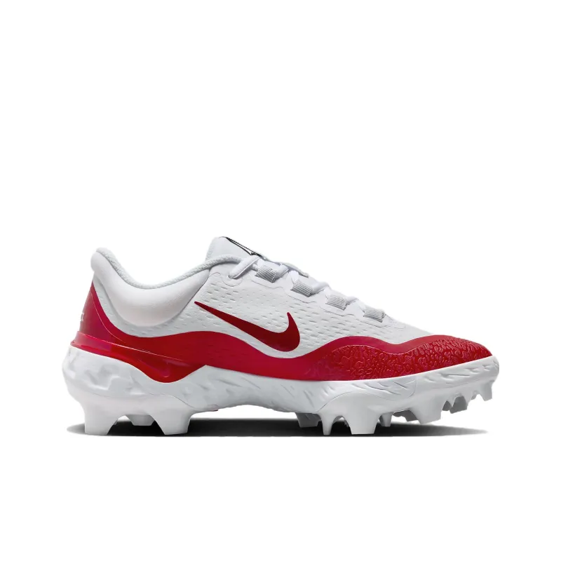 Nike Alpha Huarache Elite 4 Low Mcs 'White University Red'-1