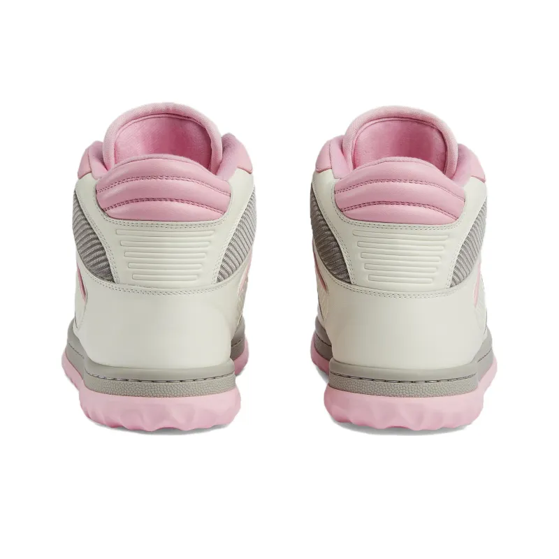 GUCCI High Top Casual Shoes Women's Pink-4