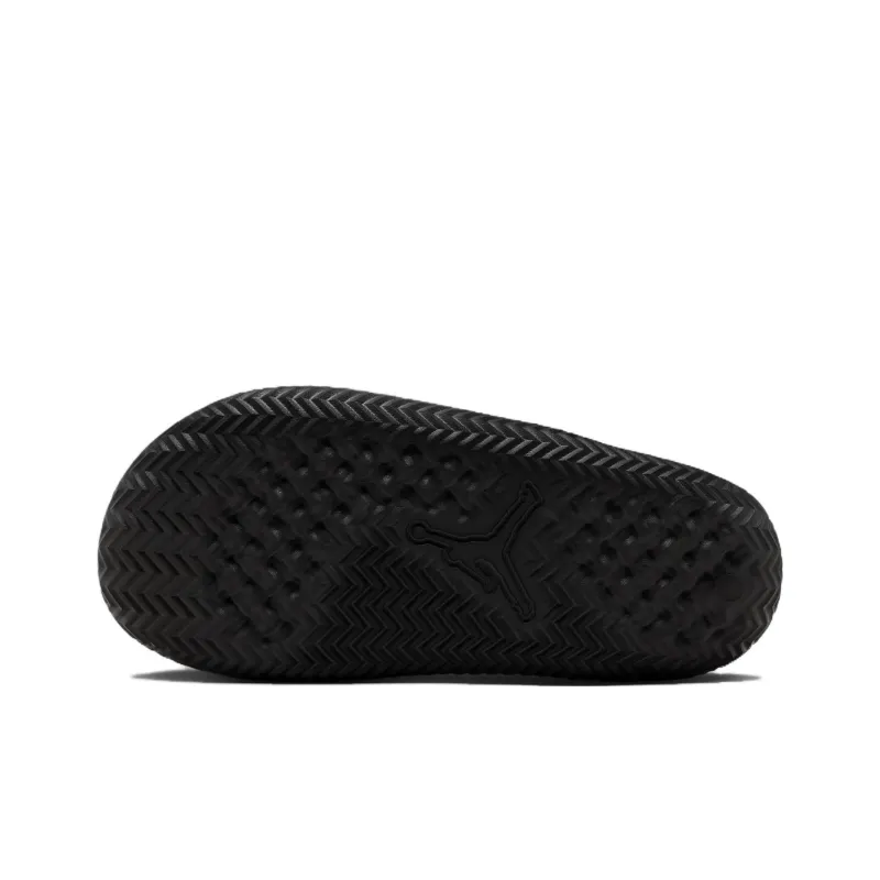 Jordan Play Slide Black Metallic Silver-4