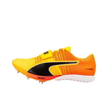 PUMA EvoSPEED Tokyo Nitro Wear resistant And Lightweight Low Top Running Shoes Unisex Orange Black