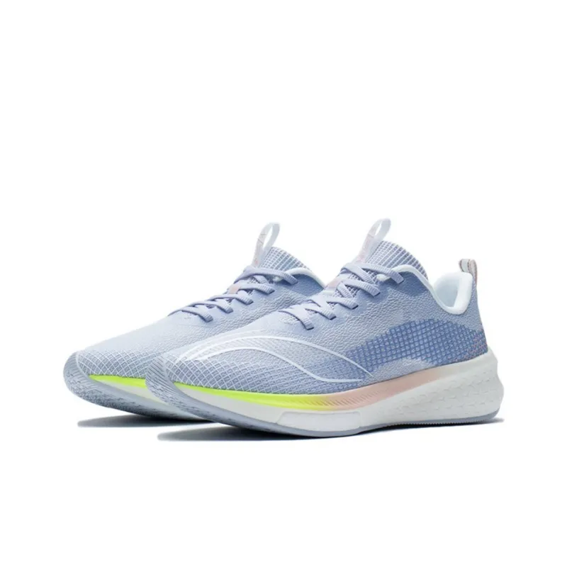 LiNing Red Hare 5 Pro Breathable Low-Top Running Shoes Women's Ice Blue-2
