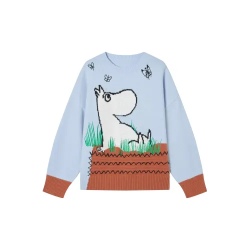 DIALOGUE Sweaters Women's Sky Blue