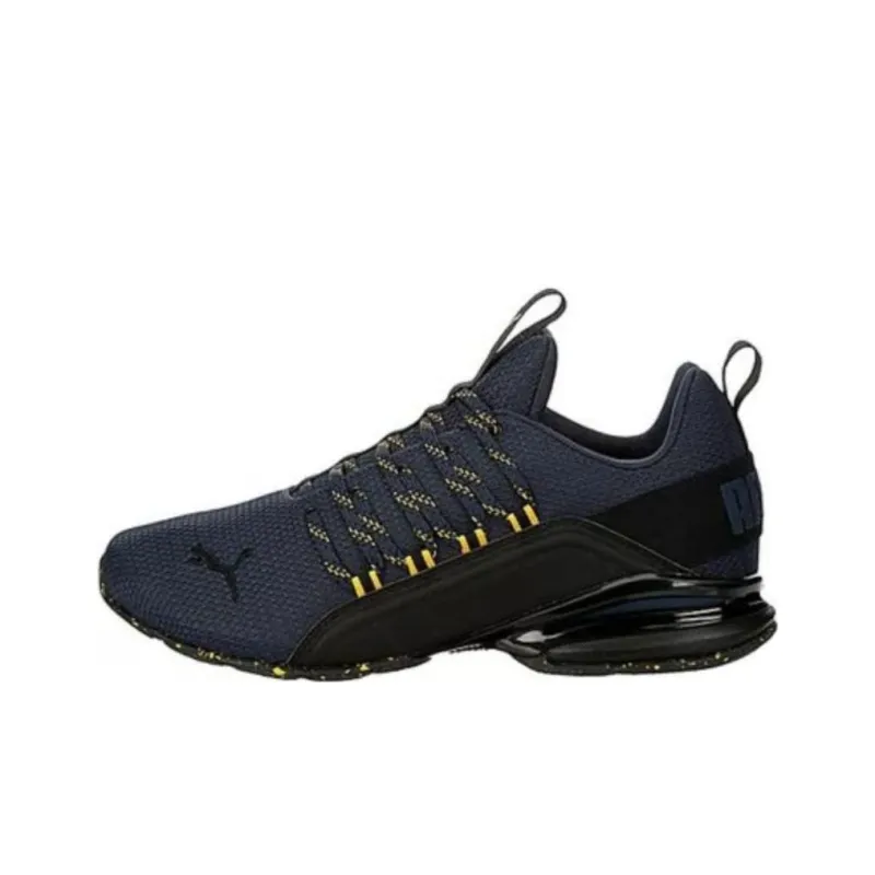 PUMA Axelion Wear resistant And Lightweight Mid Top Running Shoes Men's Blue-0