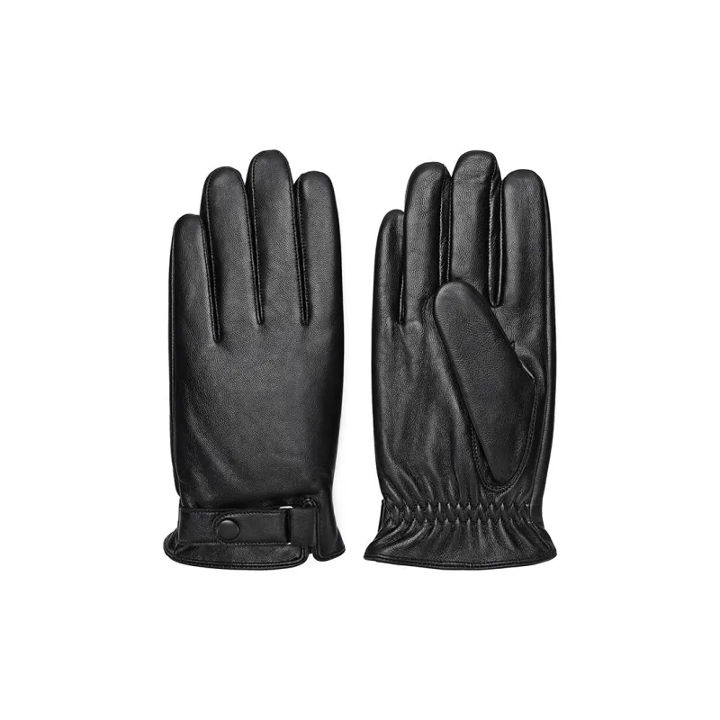 JAGUAR Sheepskin Genuine Leather Glove Men's-1
