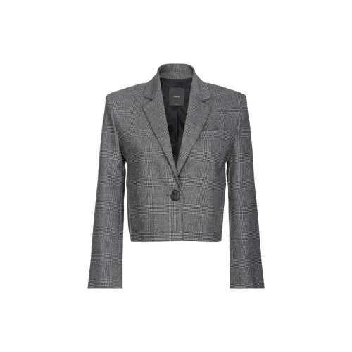 PINKO Houndstooth Cropped Jacket