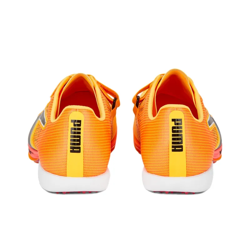 PUMA EvoSPEED Tokyo Nitro Wear resistant And Lightweight Low Top Running Shoes Unisex Orange Black-3