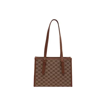 JANE KLAIN PU Handbag, Shoulder Bag Women's Brown/Pink/Black
