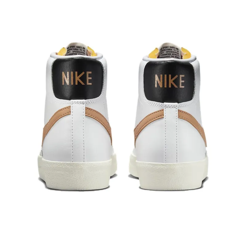 Nike Blazer Mid '77 Vintage White Amber Brown-4