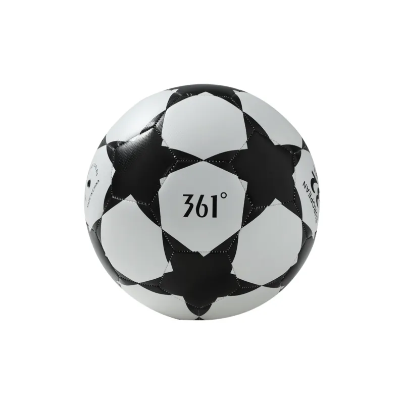 361° Size 5 Ball Soccer TPU Machine Stitched Soccer Ball Unisex Black White-1