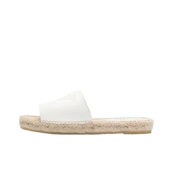 PRADA Slide Slippers Women's White