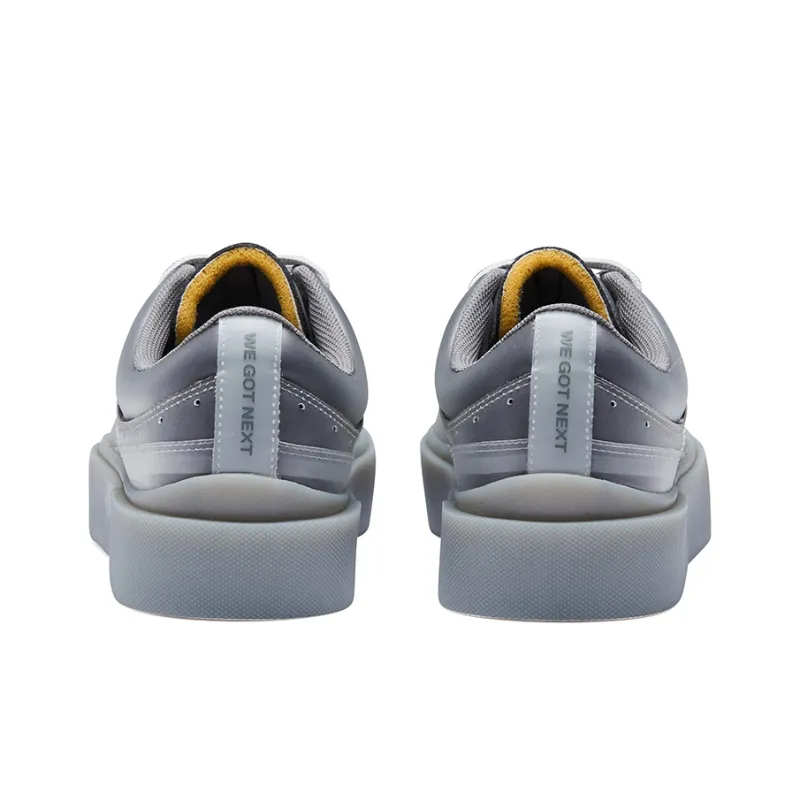 EQLZ EQUALIZER Fault 22 Lo Anti Slip Wear Resistant Low Top Skateboard Shoes Unisex Gray Asphalt-5