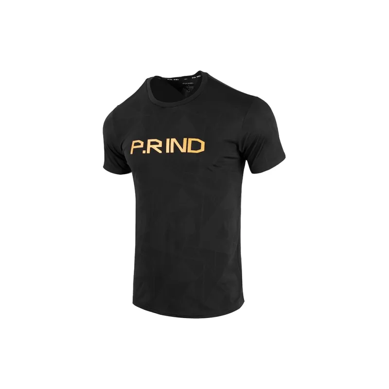 P.R IND Badminton Sports Top Black-2