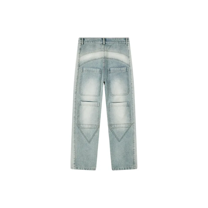 PASET Jeans Unisex Vintage Blue-1