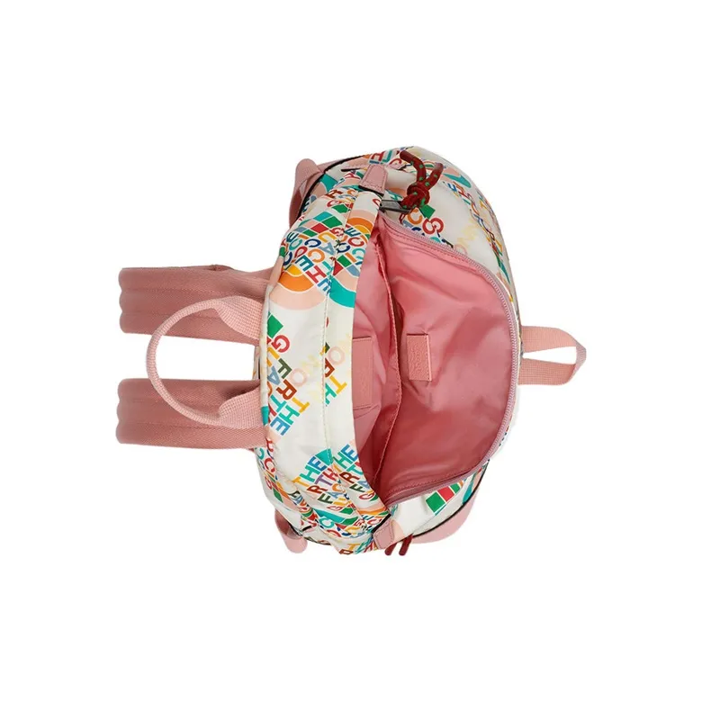 GUCCI The North Face Collaboration Leather Detail Backpack Regular Men's White/Pink-7