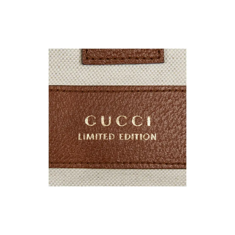 GUCCI Ophidia Canvas With Leather Bucket Bags Crossbody Bag, Shoulder Bag Women's-7