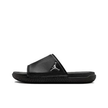 JORDAN Play Slide 'Black Metallic Silver'