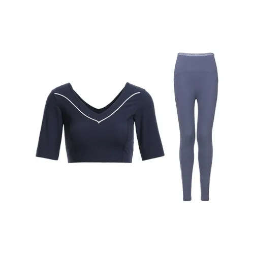 Sumday Athletics Casual Suits Women's Dark Blue+Dark Purple