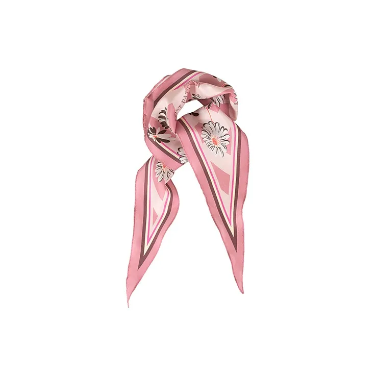 LOST PATTERN Silk Scarves Women's-7