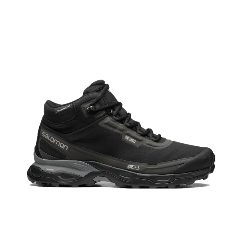 SALOMON Wear resistant And Lightweight High Top Outdoor Shoes Unisex Black-1
