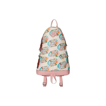 GUCCI The North Face Collaboration Leather Detail Backpack Regular Men's White/Pink